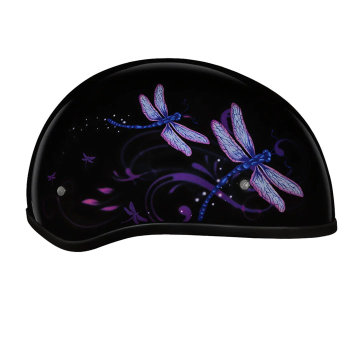 Daytona Helmets D.O.T. Skull Cap - Dragonfly - Right Side View