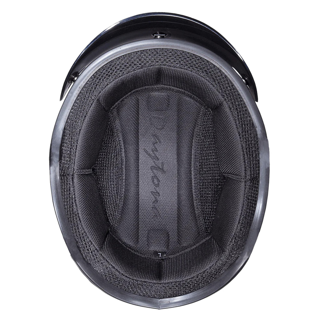 Daytona Helmets D.O.T. Skull Cap Gloss Pink - Bottom Up View