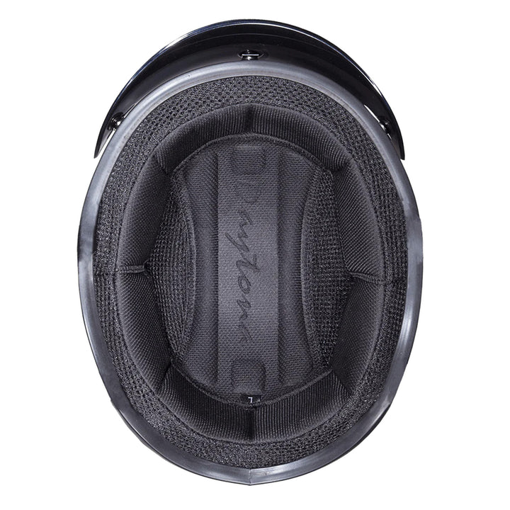 Daytona Helmets D.O.T. Skull Cap Gloss Pink - Bottom Up View