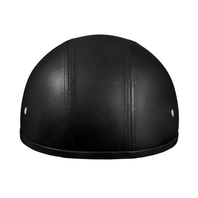 Daytona Helmets D.O.T. Skull Cap w/o Visor - Leather Covered