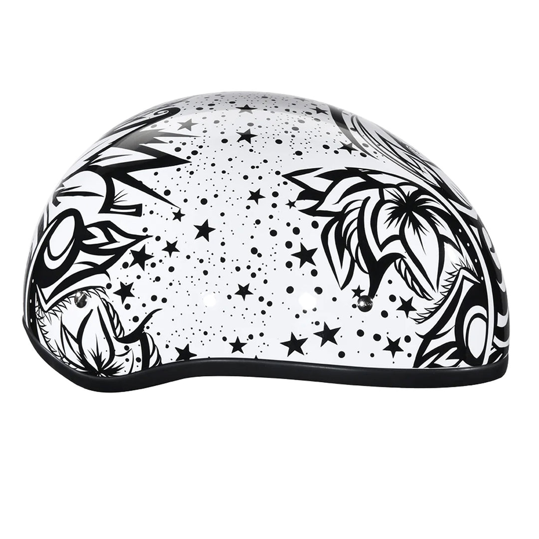 Daytona Helmets D.O.T. Skull Cap - Lovesee - Right Side View