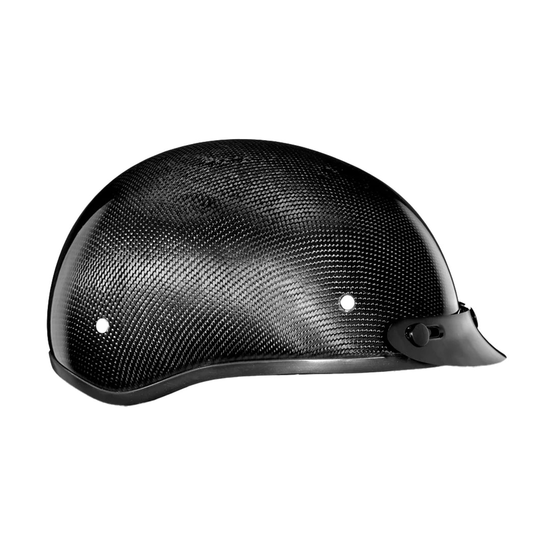 Daytona Helmets D.O.T. Skull Cap - Carbon - Right Side View