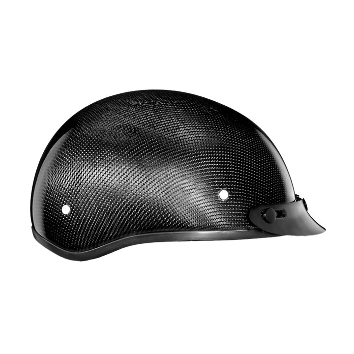 Daytona Helmets D.O.T. Skull Cap - Carbon - Right Side View