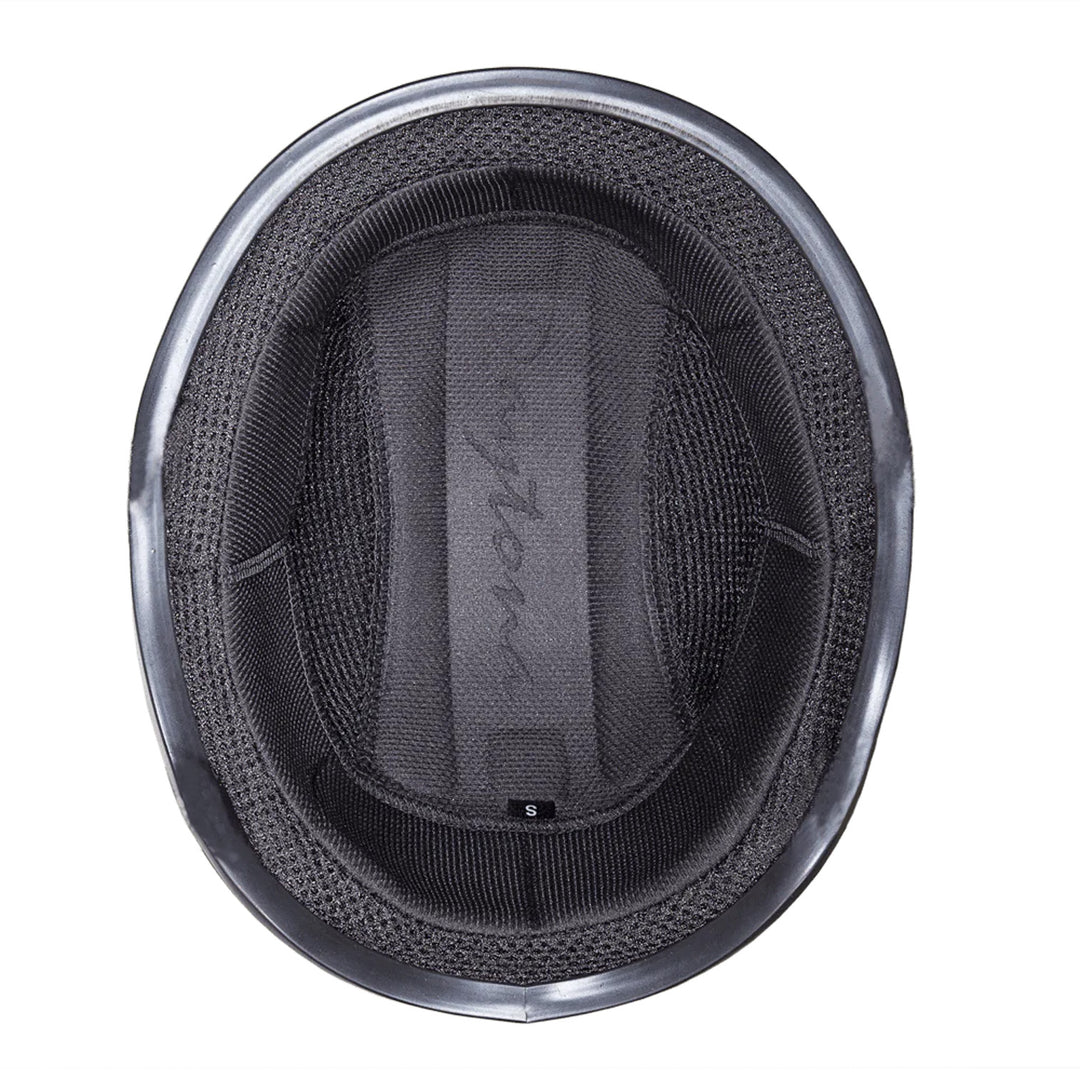 Daytona Helmets D.O.T. Skull Cap - Cross Bones - Bottom Up View