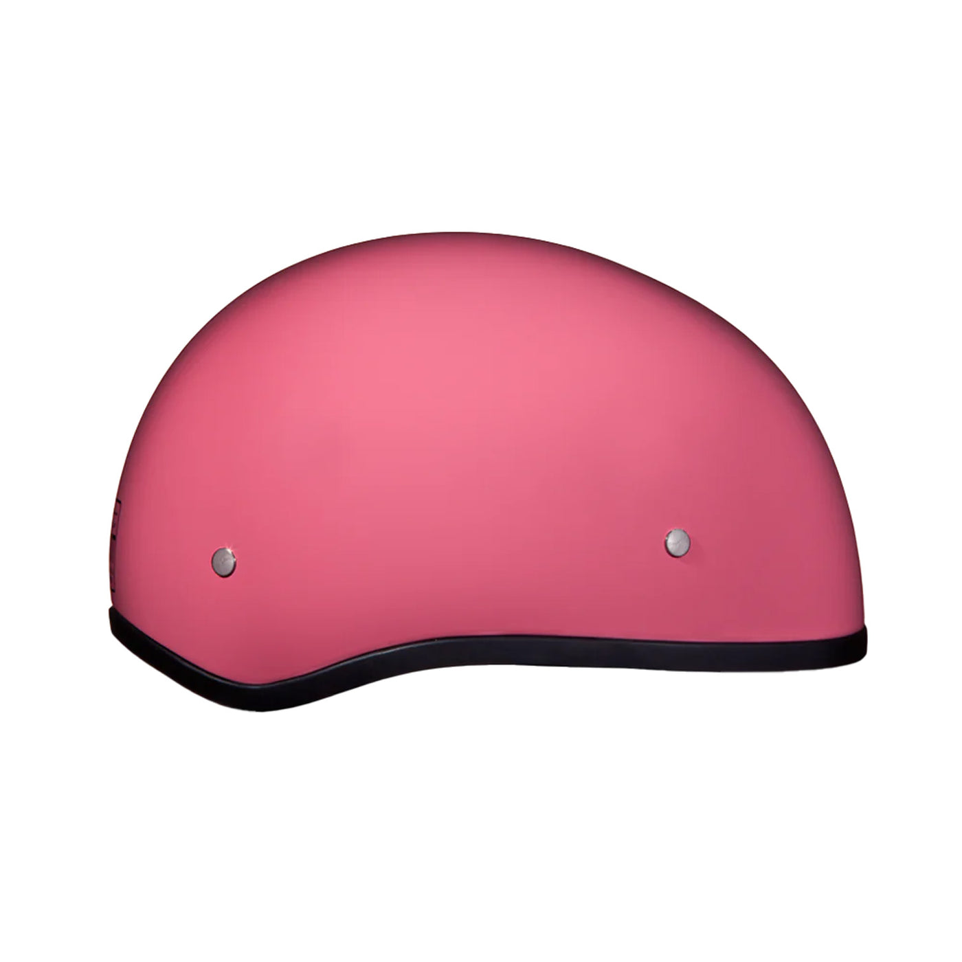 Daytona Helmets D.O.T. Skull Cap w/o Visor Gloss Pink - Right Side View