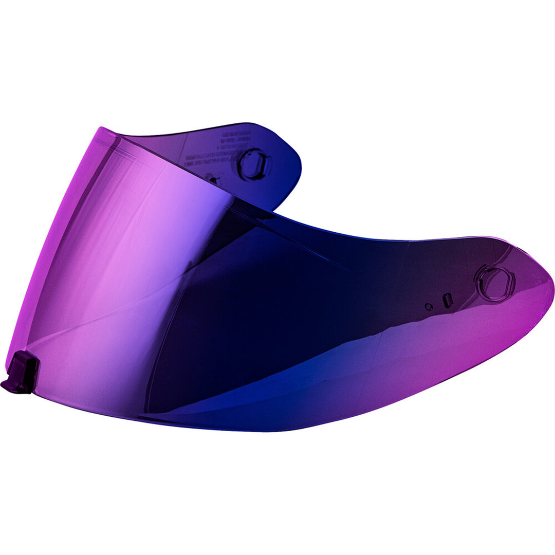 SCORPION EXO T520/ST1400/R1 Air Faceshield Ruby Mirror - Front Side View