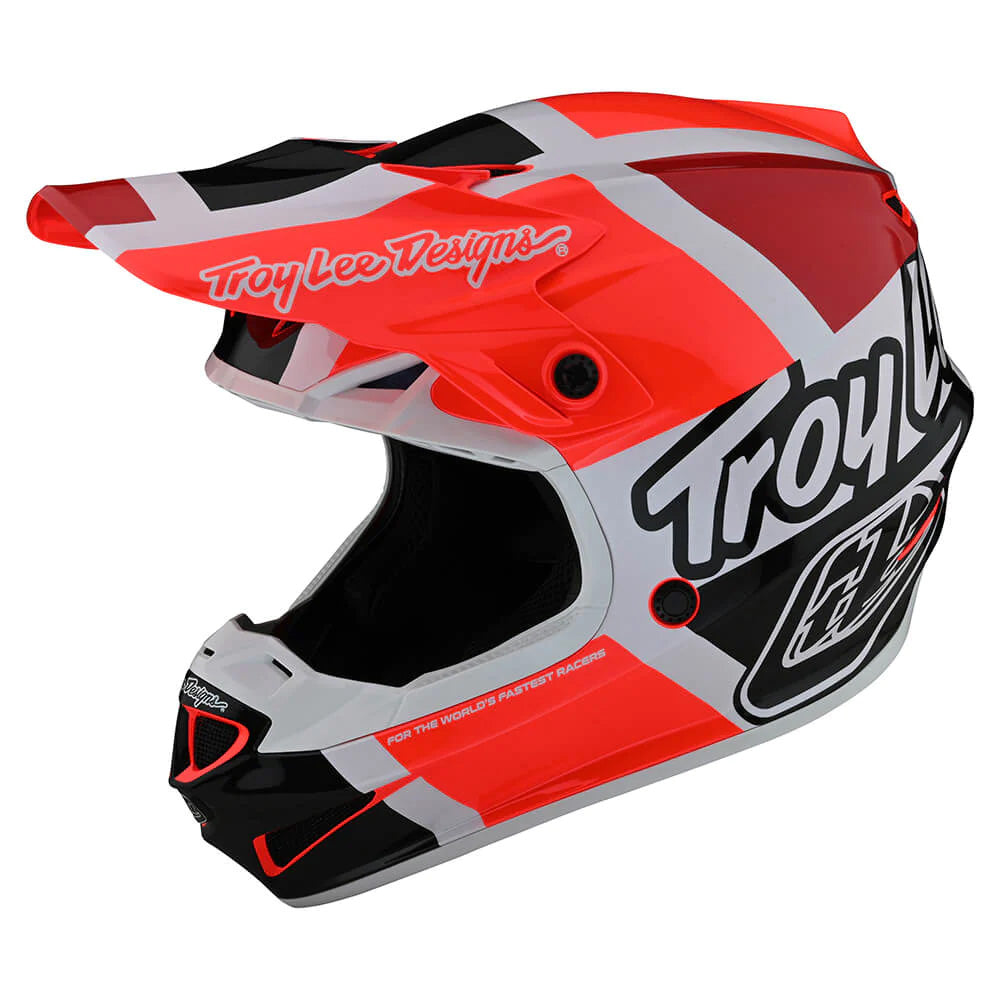 Troy Lee Designs SE4 Polyacrylite Helmet w/MIPS - Quattro