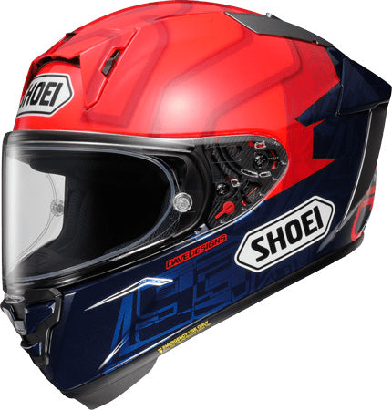 Shoei X-15 Marquez 7 Helmet TC-1 - Front Side View