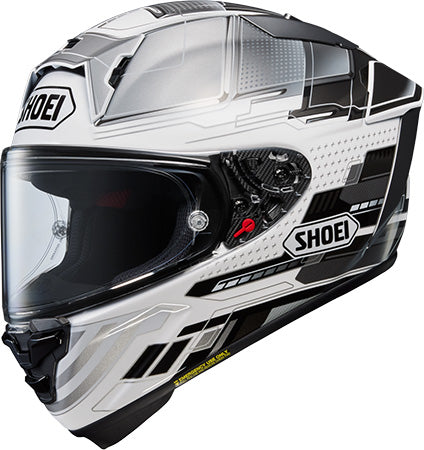 Shoei X-15 Proxy Helmet TC-6 - Front Side View