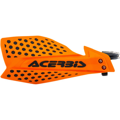 ACERBIS X-Ultimate Handguards Orange/Black - Front View