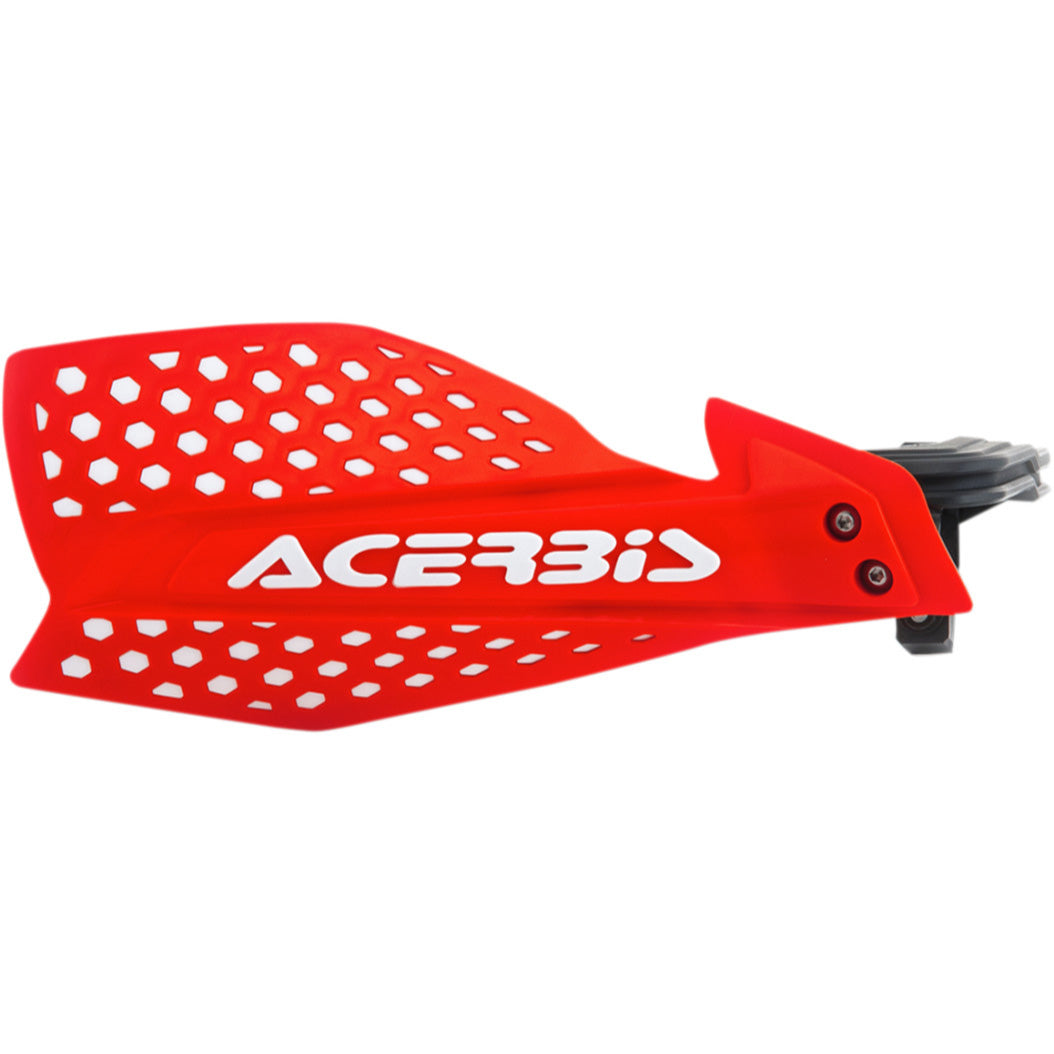 ACERBIS X-Ultimate Handguards Red/White - Front View