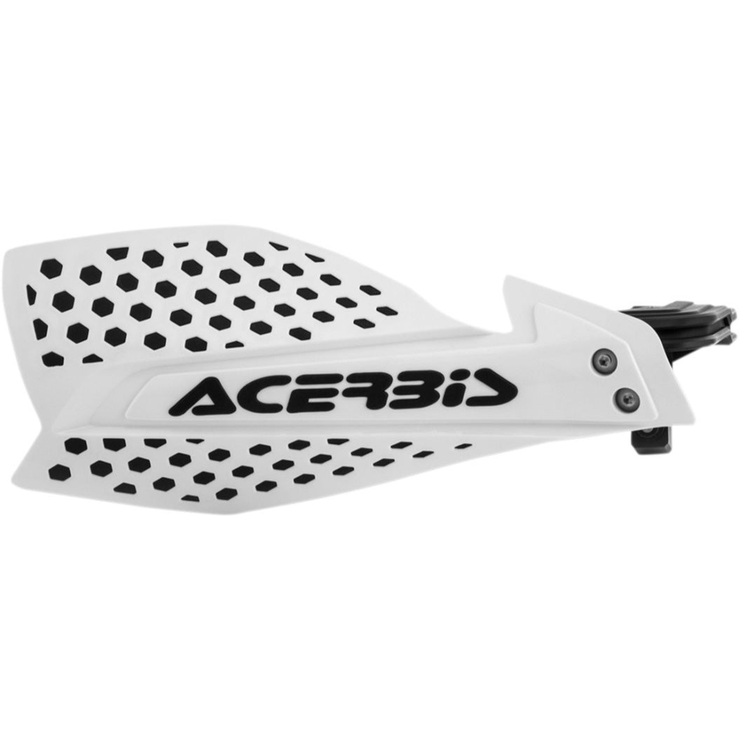 ACERBIS X-Ultimate Handguards White/Black - Front View