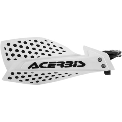 ACERBIS X-Ultimate Handguards White/Black - Front View