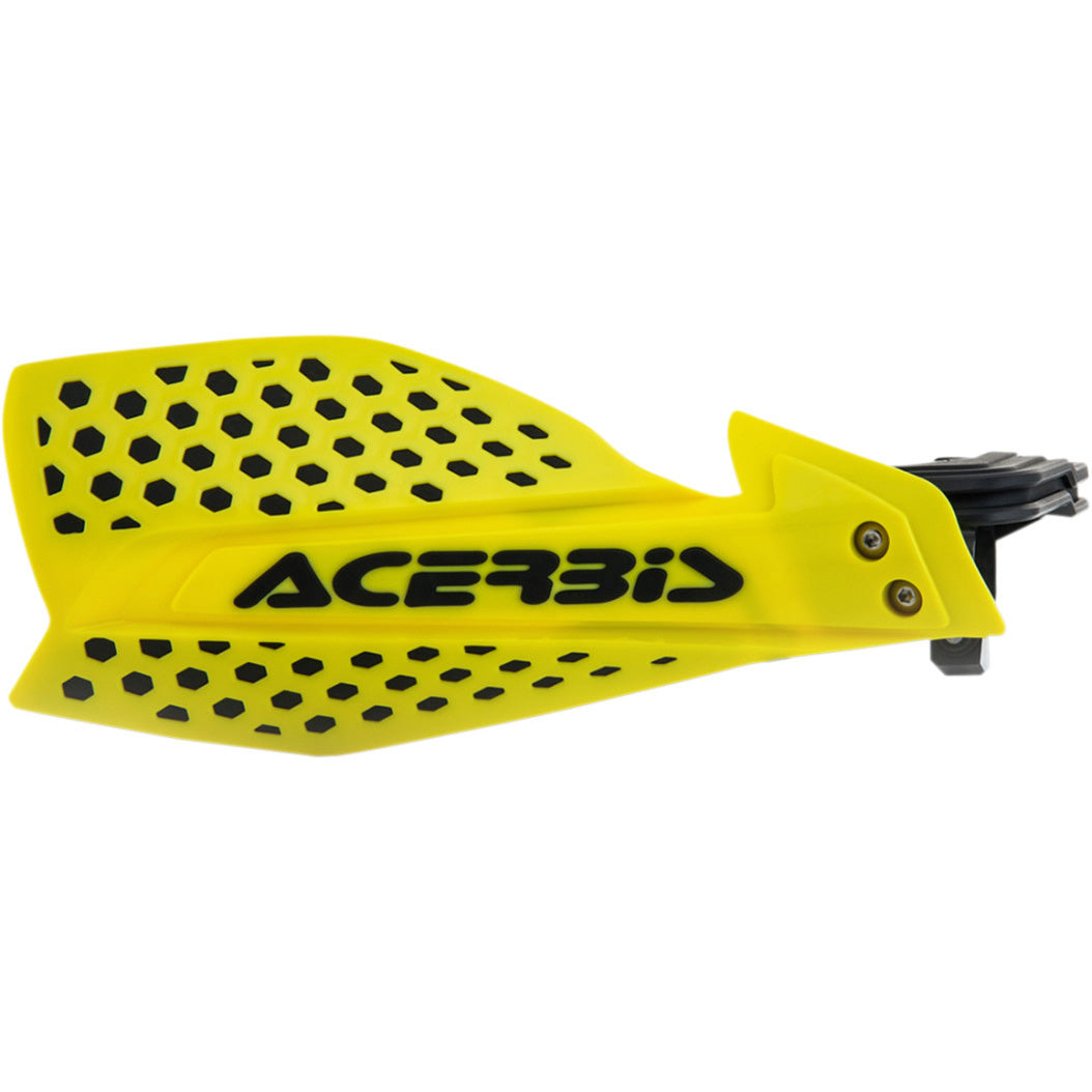 ACERBIS X-Ultimate Handguards Yellow/Black - Front View