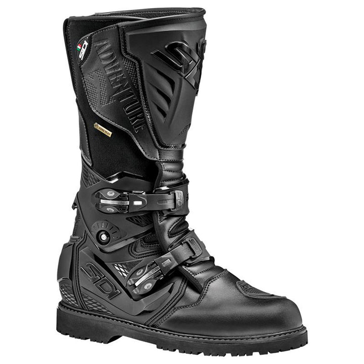 Sidi Adventure 2 Gore Boots Black/Black - Front Side View