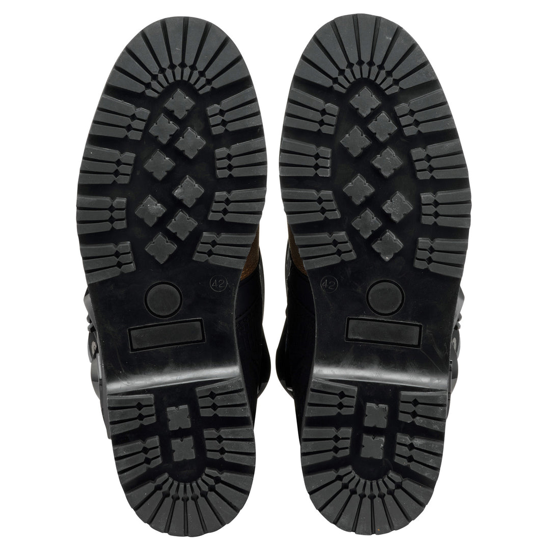 Sidi Adventure 2 Gore Boots Tobacco - Sole View of Pair