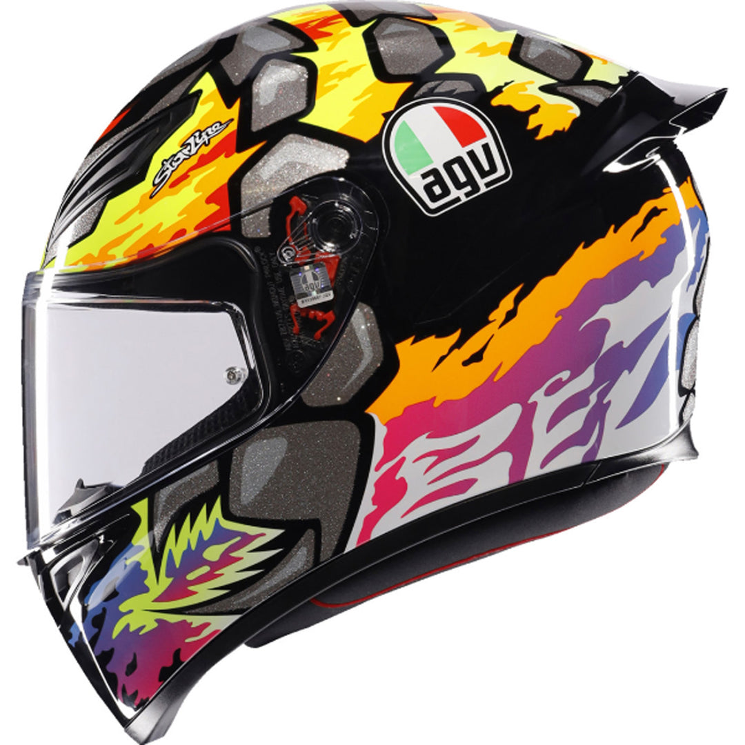 AGV K1 S Bezzecchi 2023 Helmet - Left Side View