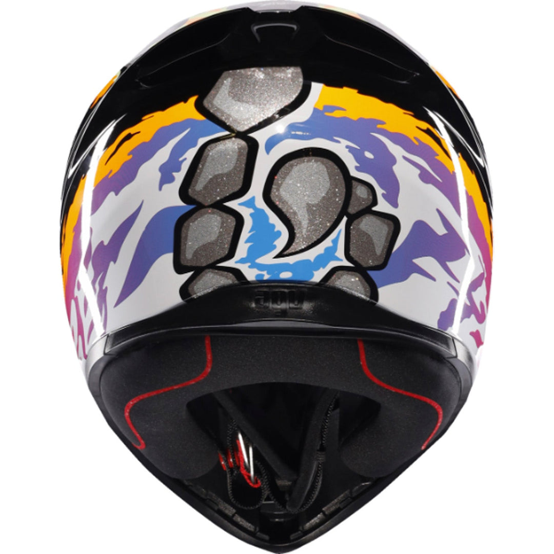 AGV K1 S Bezzecchi 2023 Helmet - Rear View