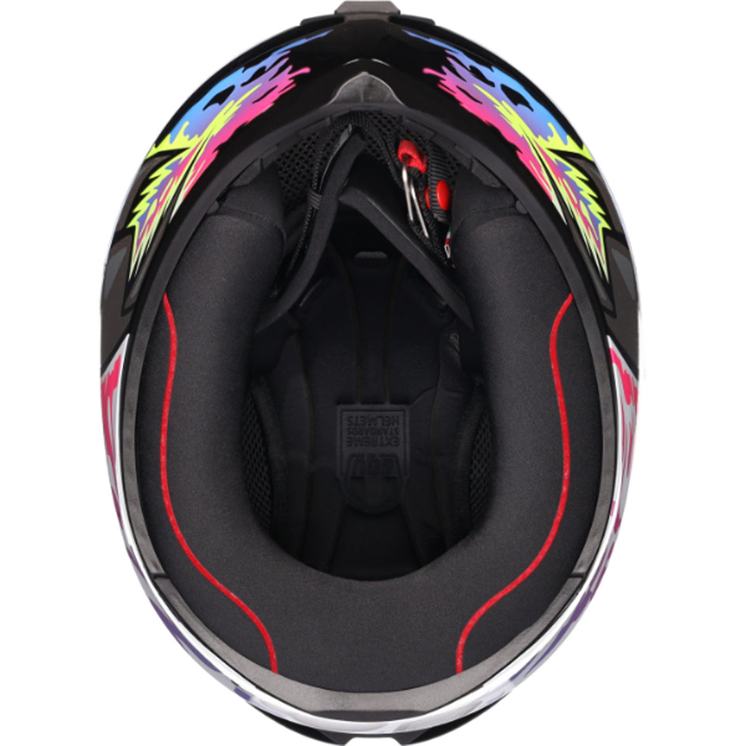 AGV K1 S Bezzecchi 2023 Helmet - Bottom Up View