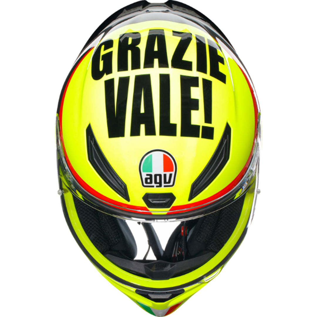 AGV K1 S Grazie Vale Helmet - Top Down View