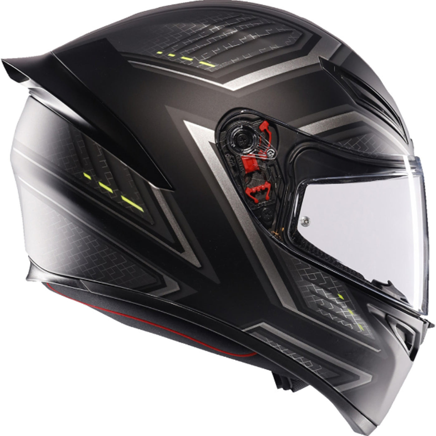 AGV K1 S Sling Helmet Matte Black/Gray - Right Side View