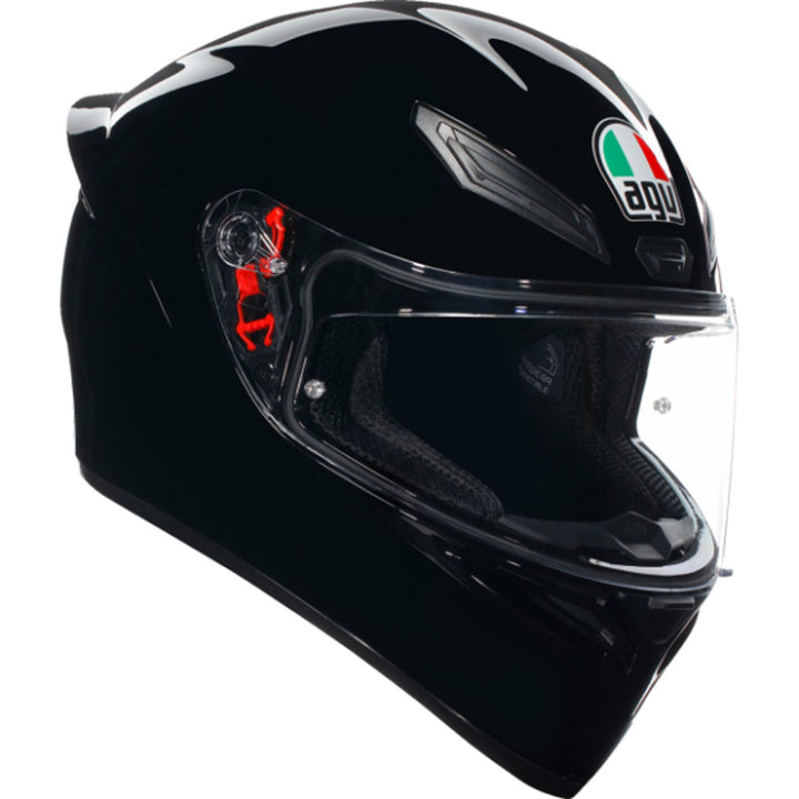 AGV K1 S Solid Helmet Black - Front Right Side View