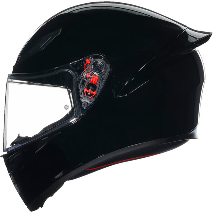 AGV K1 S Solid Helmet Black - Left Side View