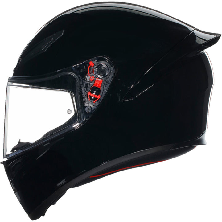 AGV K1 S Solid Helmet Black - Left Side View