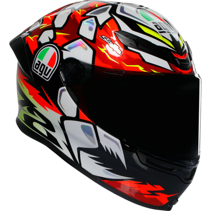 AGV K6 S Bezzecchi 2024 Helmet - Front Right Side View