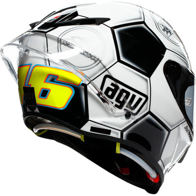 AGV Pista GP RR Catalunya 2008 Limited Helmet - Rear Right Side View