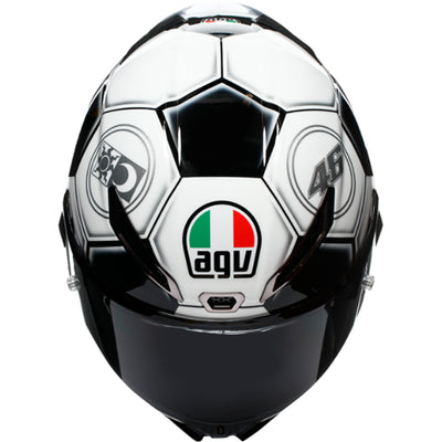 AGV Pista GP RR Catalunya 2008 Limited Helmet - Top Down View