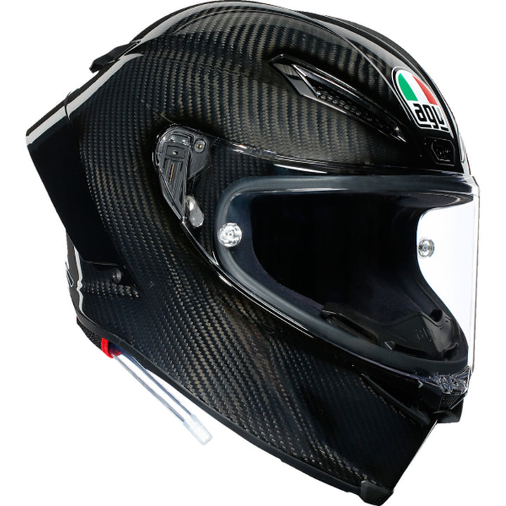 AGV Pista GP RR Mono Helmet Glossy Carbon - Front Right Side View