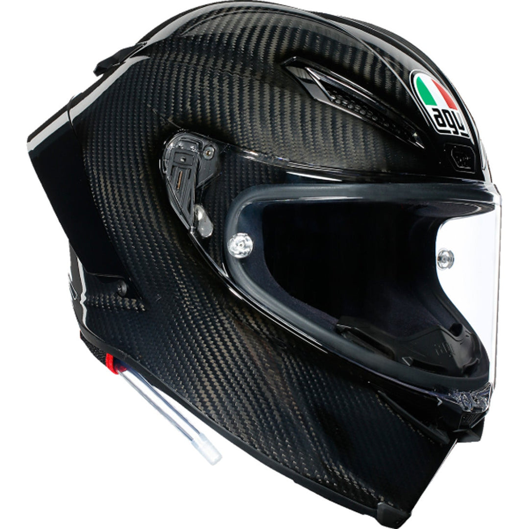 AGV Pista GP RR Mono Helmet Glossy Carbon - Front Right Side View