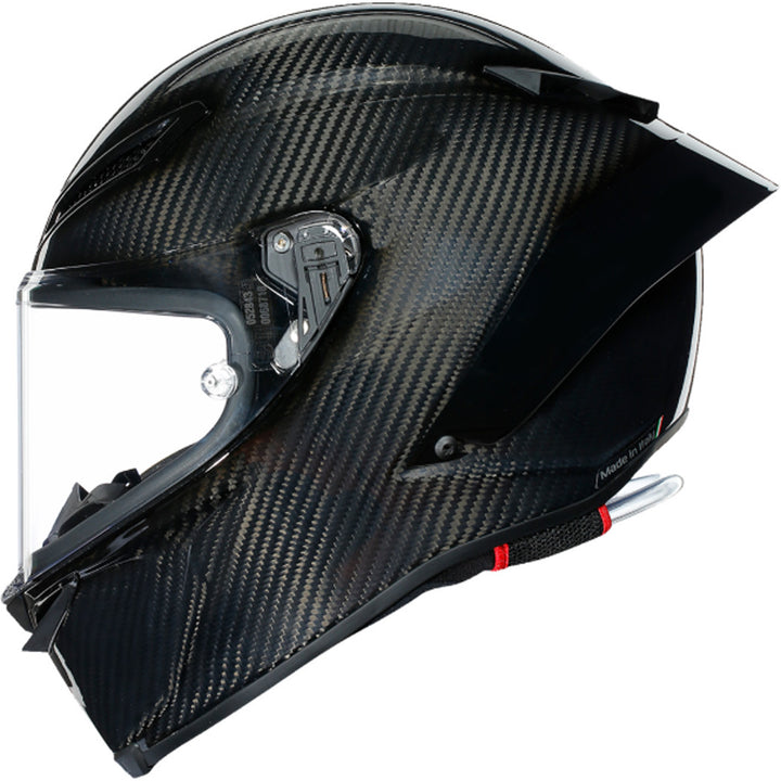 AGV Pista GP RR Mono Helmet Glossy Carbon - Left Side View