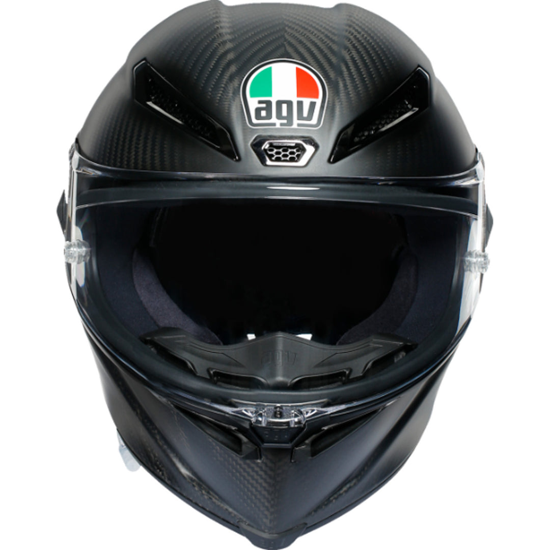 AGV Pista GP RR Mono Helmet Matte Carbon - Front View