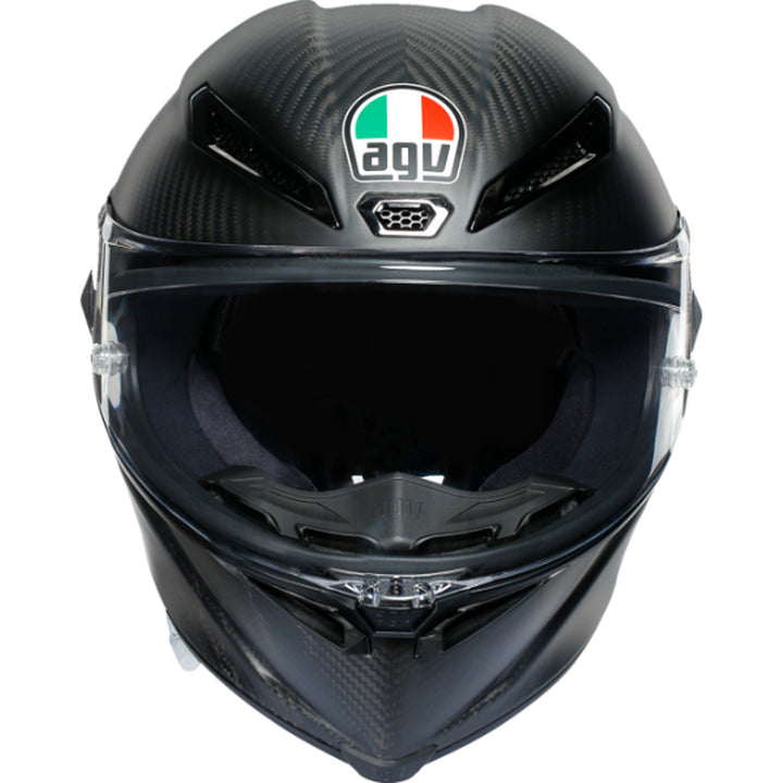 AGV Pista GP RR Mono Helmet Matte Carbon - Front View