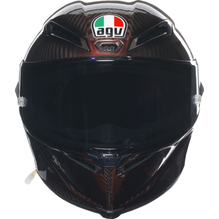 AGV Pista GP RR Mono Helmet Red Carbon - Front View