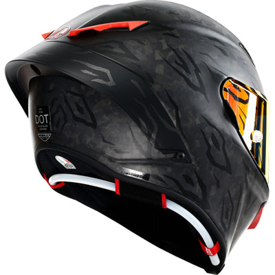 AGV Pista GP RR Pantera Limited Helmet - Rear Right Side View