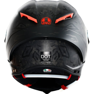 AGV Pista GP RR Pantera Limited Helmet - Rear View