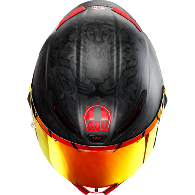 AGV Pista GP RR Pantera Limited Helmet - Top Down View