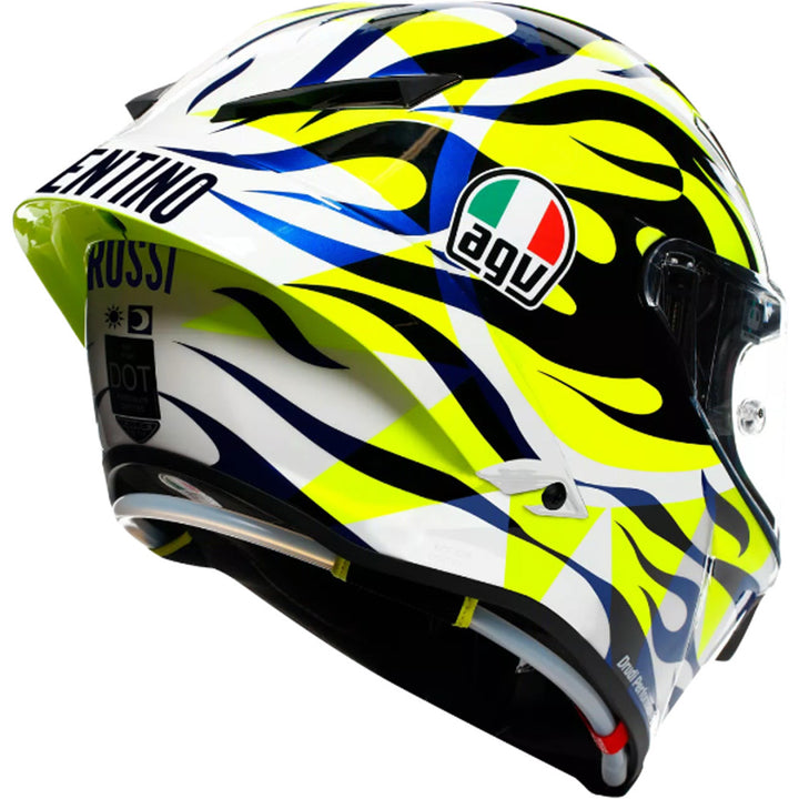 AGV Pista GP RR Soleluna 2023 Helmet - Rear Right Side View