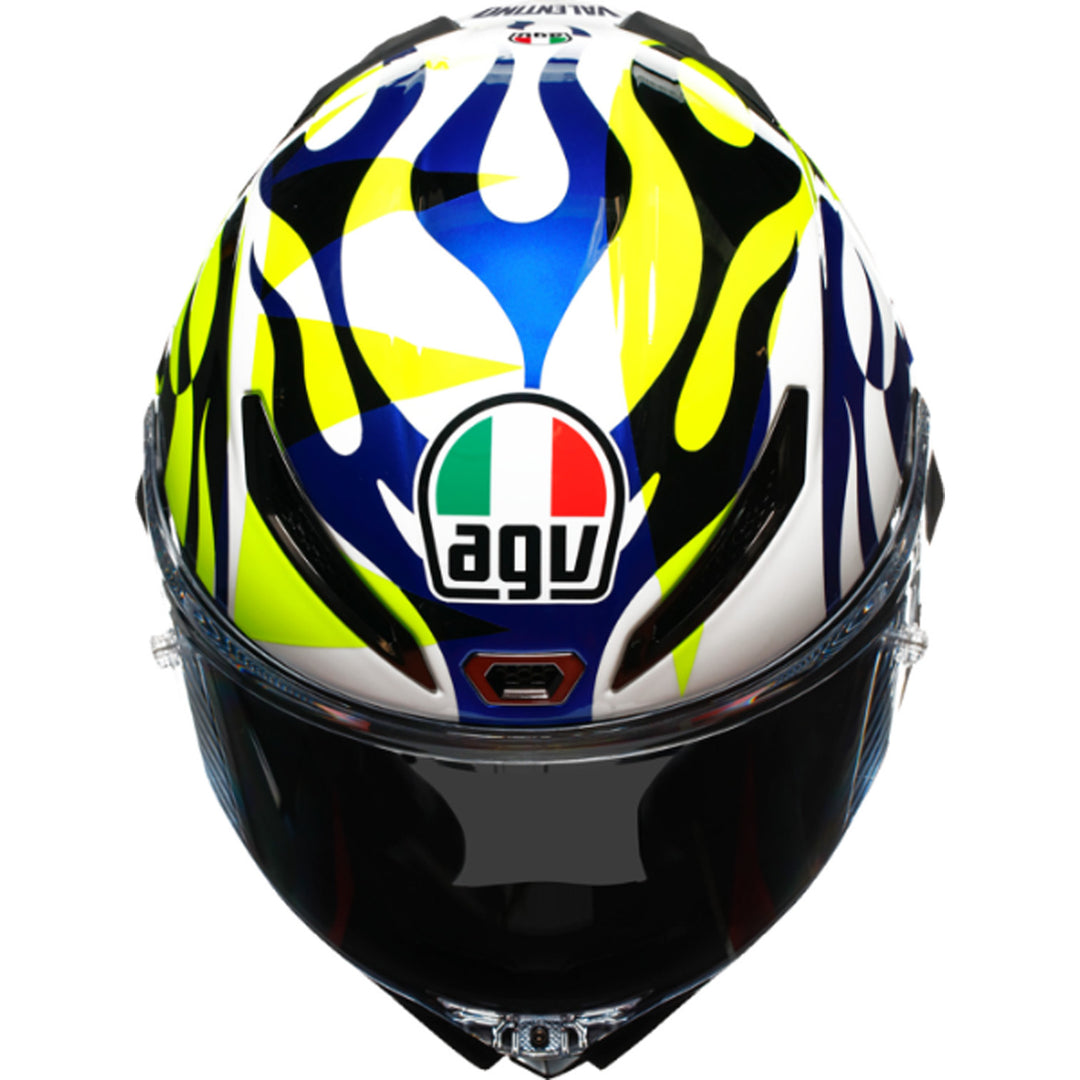 AGV Pista GP RR Soleluna 2023 Helmet - Front Top View
