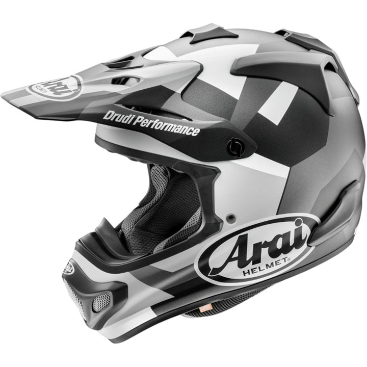 Arai VX-Pro4 Block Helmet Black Frost - Side View