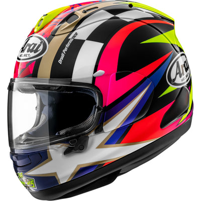 Arai Corsair-X Schwantz 30th Helmet - Front Side View