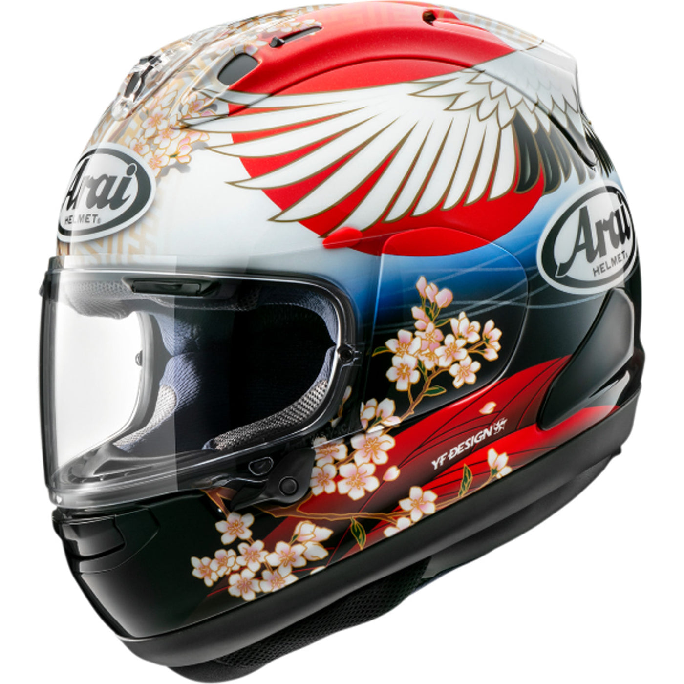 Arai Corsair-X Tsubasa Helmet - Front Side View