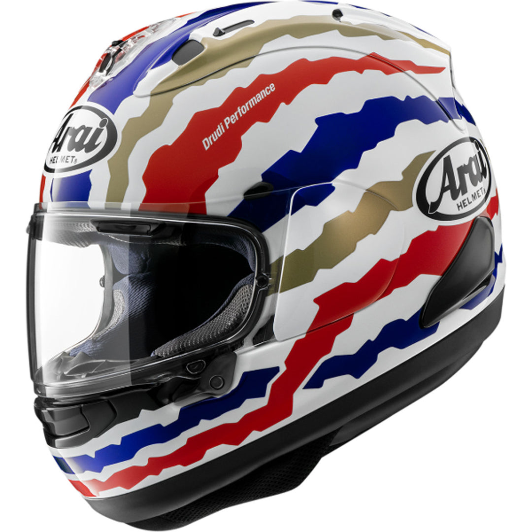 Arai Corsair-X Doohan Restyle Helmet - Front Side View
