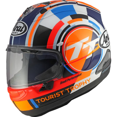 Arai Corsair-X Isle of Man TT 2025 Helmet - Front Side View