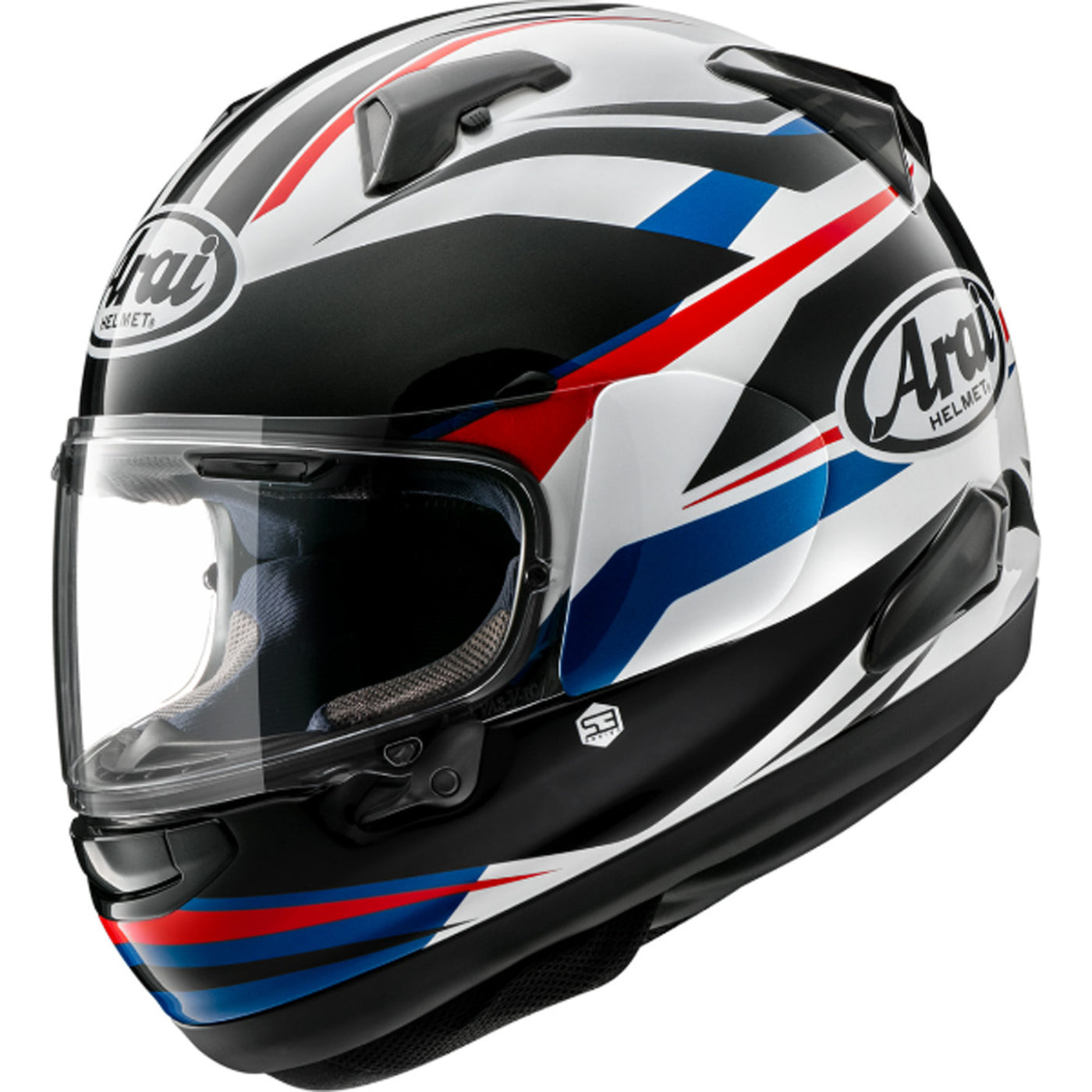 Arai Quantum-X Ray Helmet White - Side View