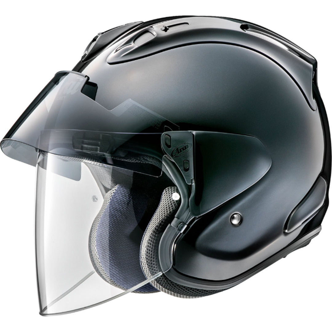 Arai Ram-X Solid Helmet Diamond Black - Side View