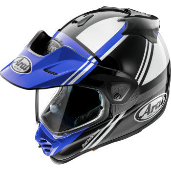 Arai XD-5 Cosmic Helmet Blue - Front Side View